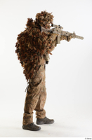  Photos Frankie Perry Army Sniper KSK Germany Poses aiming gun standing whole body 0006.jpg